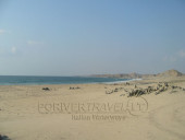 Viaggi in Oman, foto della costa del Dhofar, sud del sultanato.